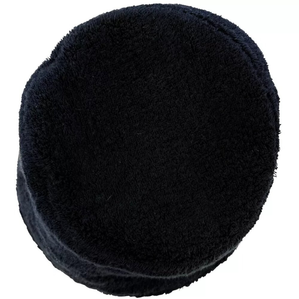 Authentic CHANEL CC Bucket Hat Size:S Black Cotton #36636126 - Picture 6 of 10